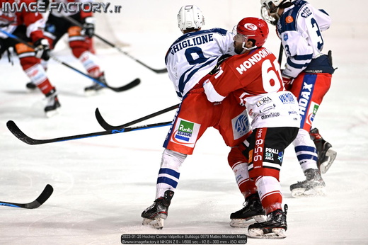 2023-01-25 Hockey Como-Valpellice Bulldogs 0679 Matteo Mondon Marin